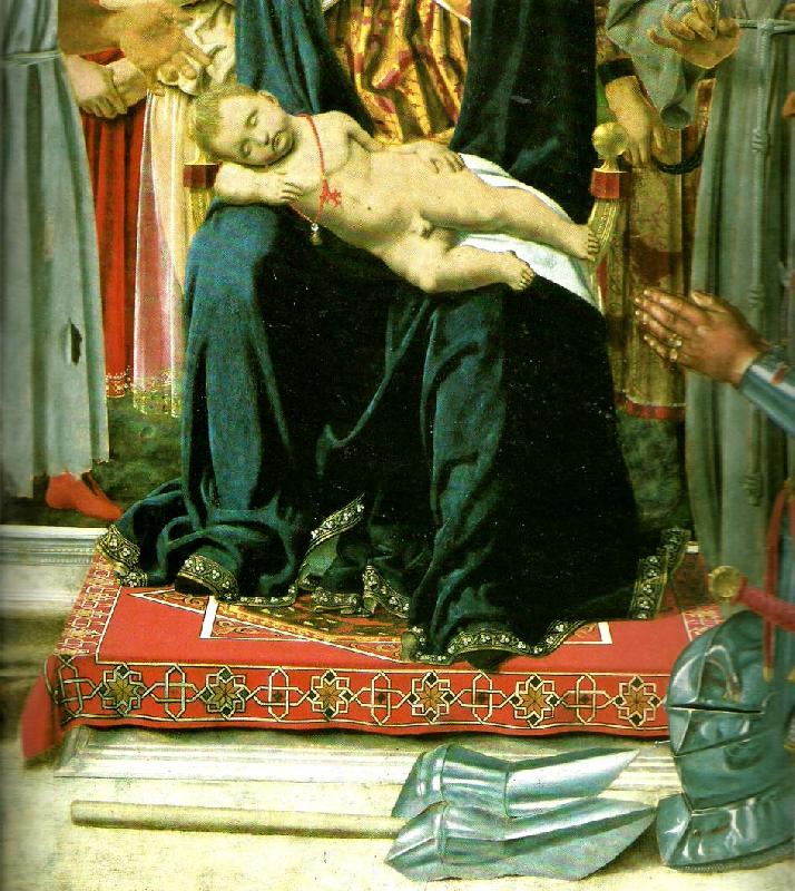  the montefeltro altarpiece, details